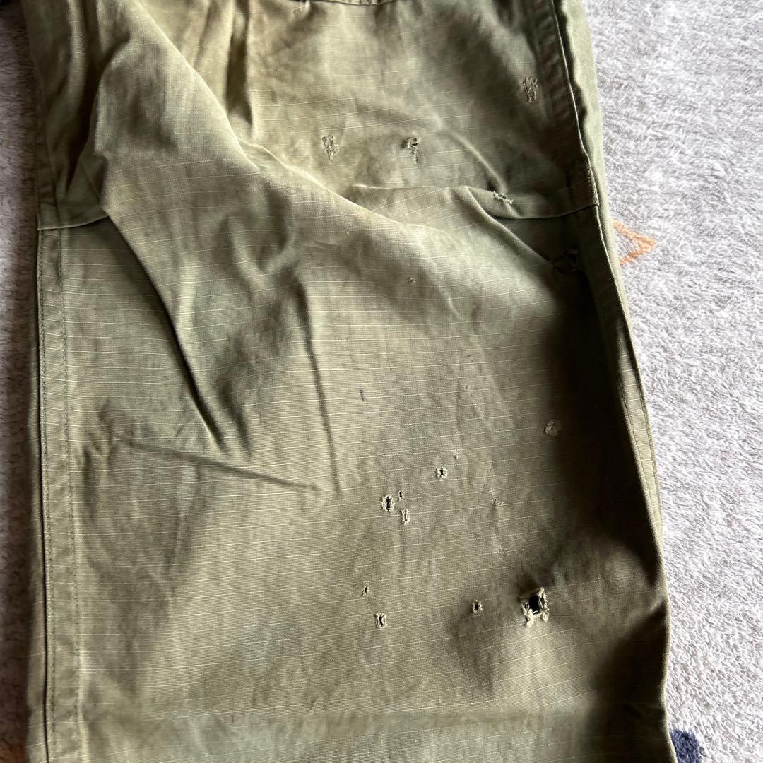 ベトナム戦争 実物使用品ジャングル ファティーグ 4th 米軍放出品