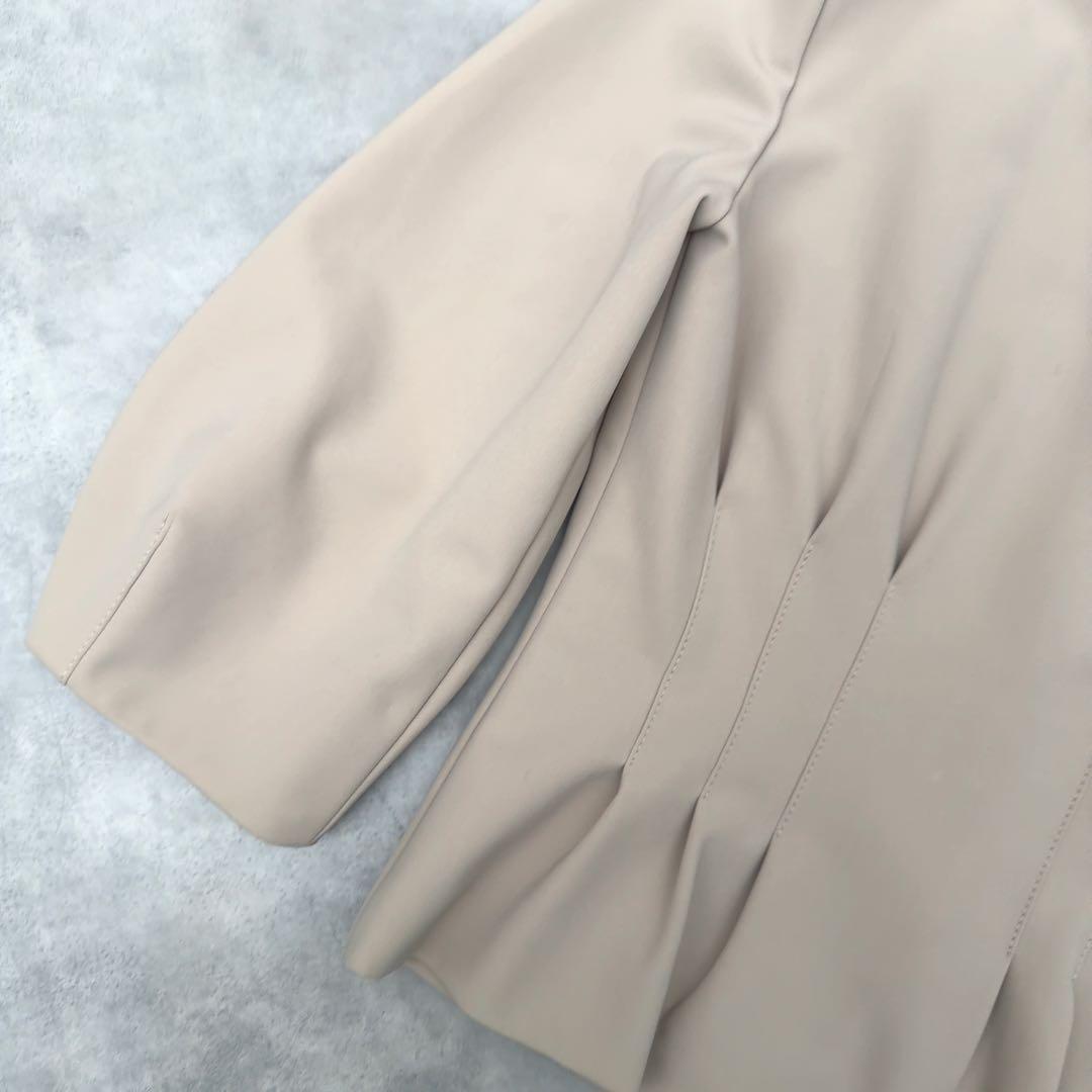 【FOXEY NEW YORK】ヴィクトリア ジャケット ノーカラー 日本製38