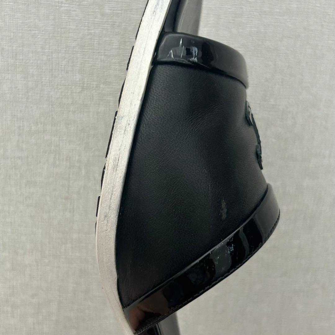 シャネル　ミュール　サンダル　ココマーク　36.5 黒