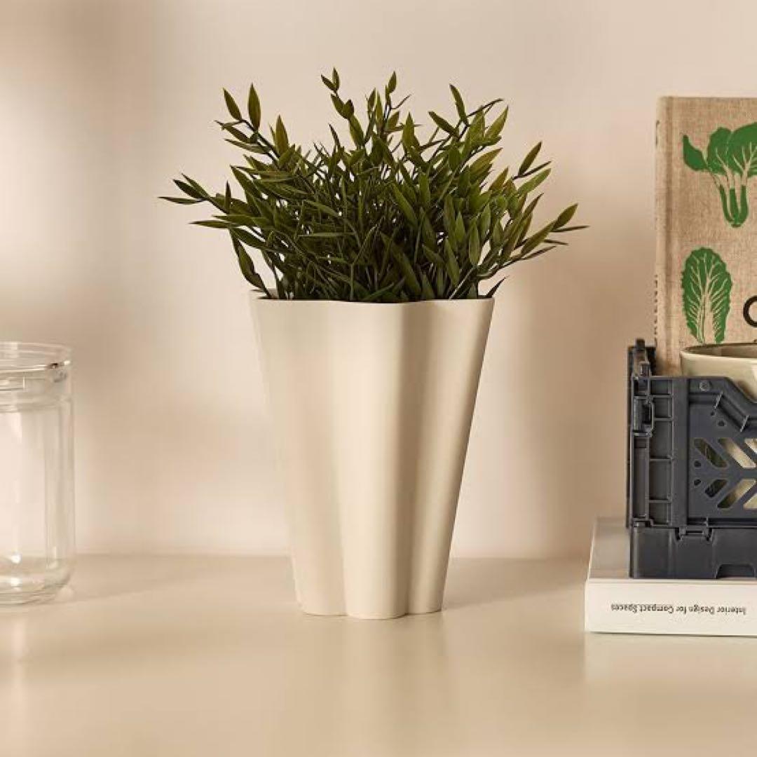 新品 HAY Iris Vase S Grey フラワーベース 花瓶 収納
