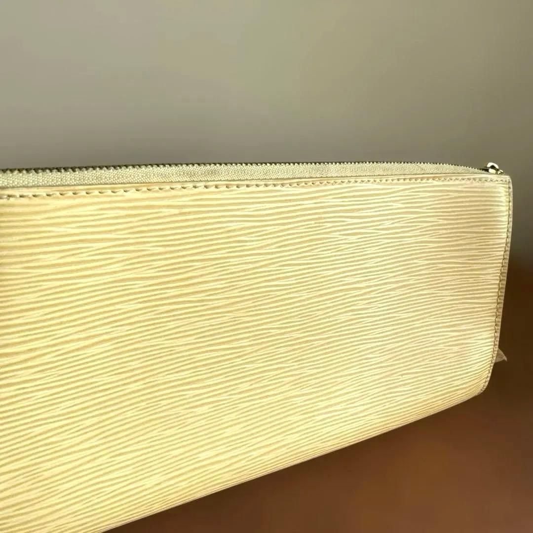 【廃番品】ルイヴィトンエピ｜アクセソワールポシェット｜タッシリイエロー｜保存袋付