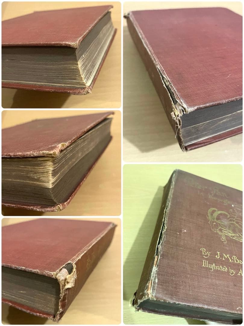 No.304希少 古書 アンティーク 洋書 アーサー·ラッカム ピーター・パン