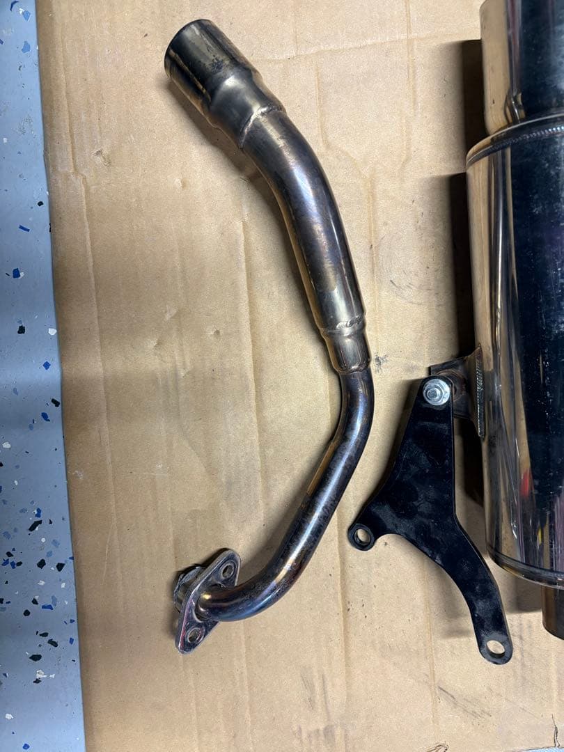 ジョグZR SA39j用　Realizeステンレスマフラー