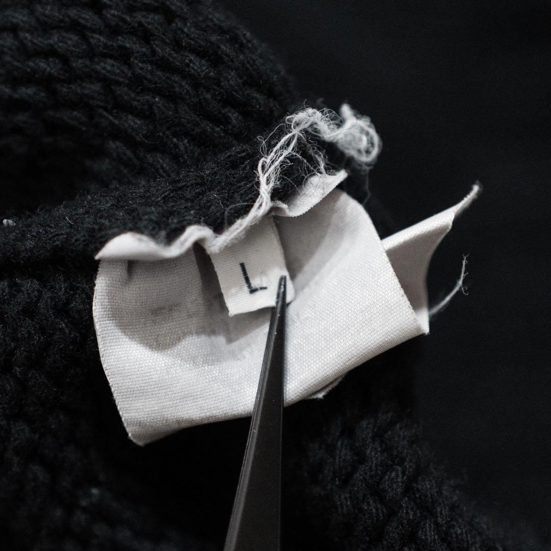 STONE  94AW Oversized Knit グリーンエッジ