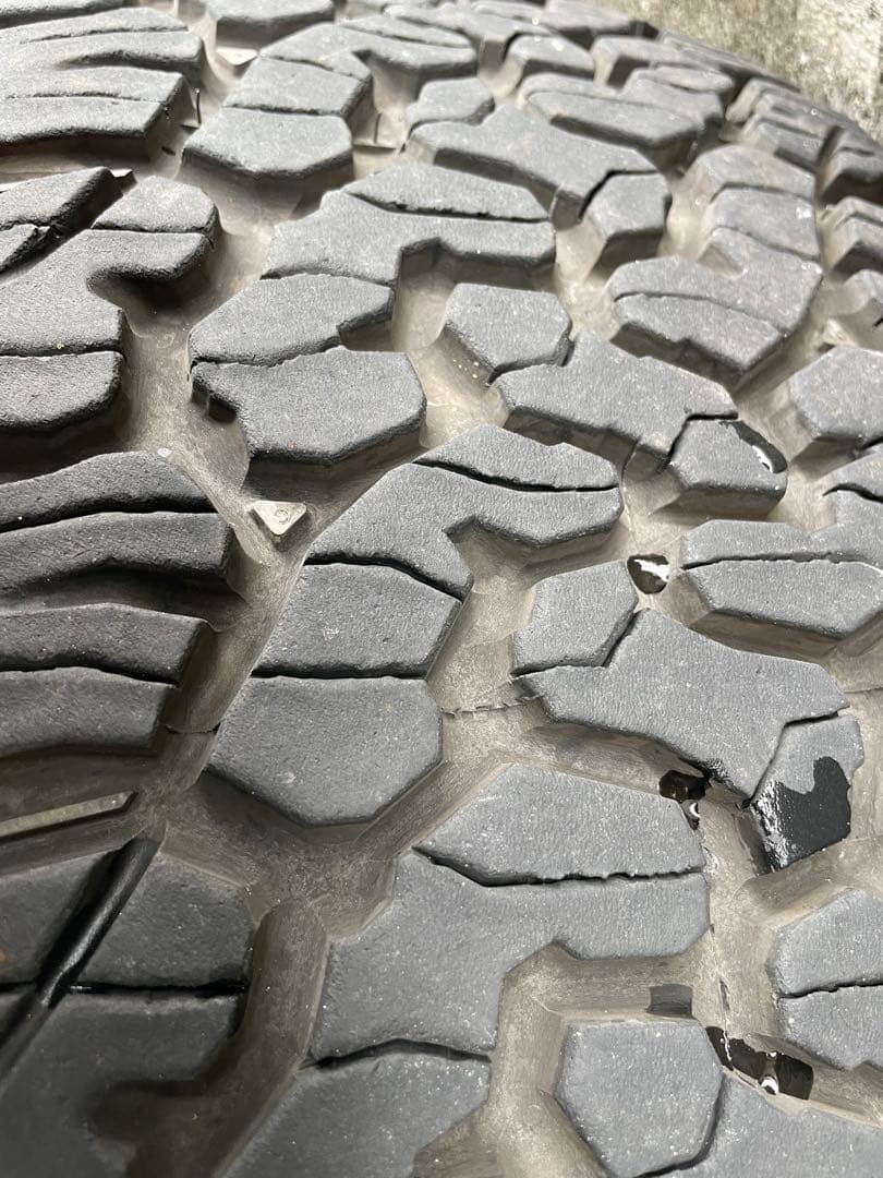 【送料込み、スペア付】タイヤホイールセット BFGoodrich / RAYS