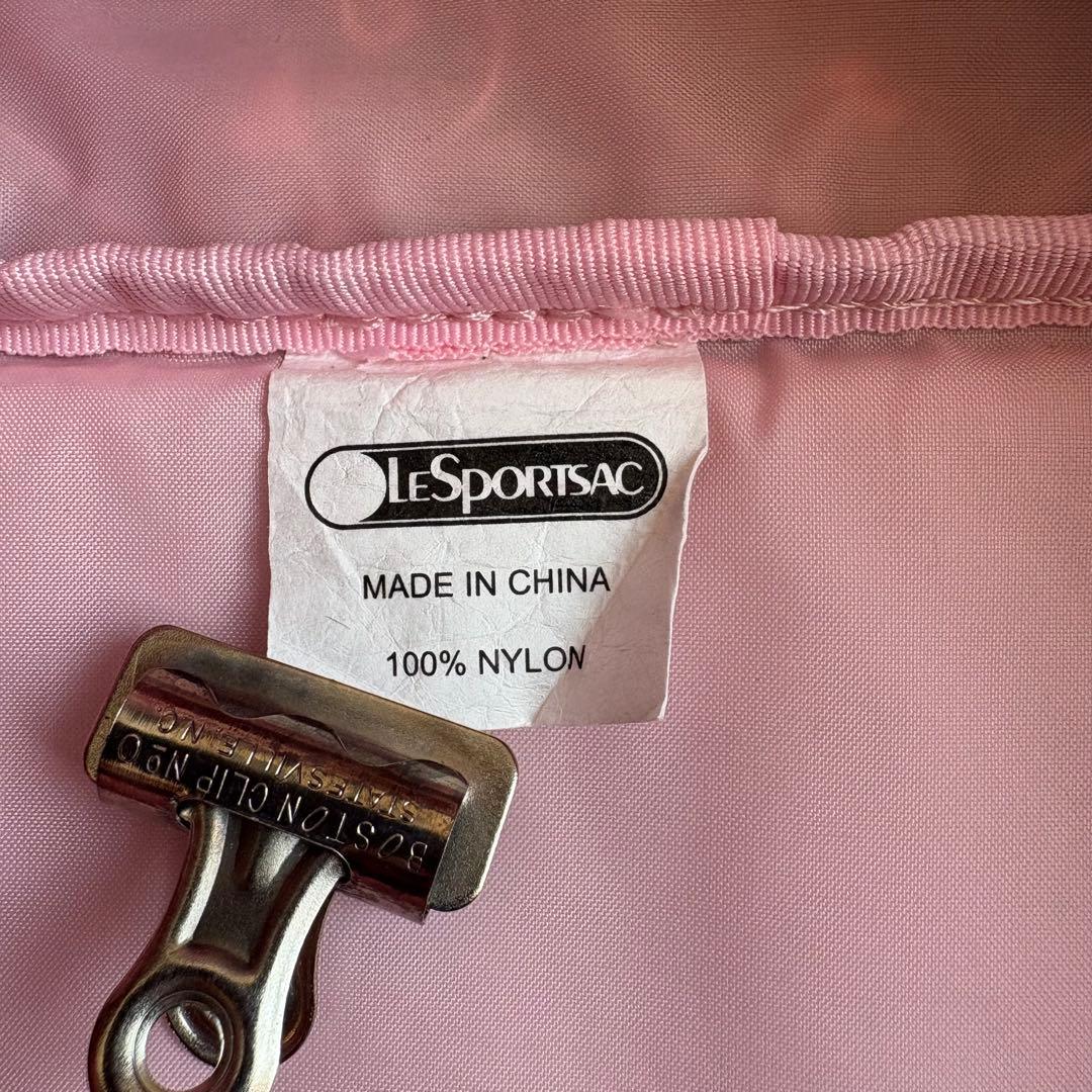 新品 レスポートサック ハワイ限定 グレー ヴァイン ハンドバッグ 刺繍