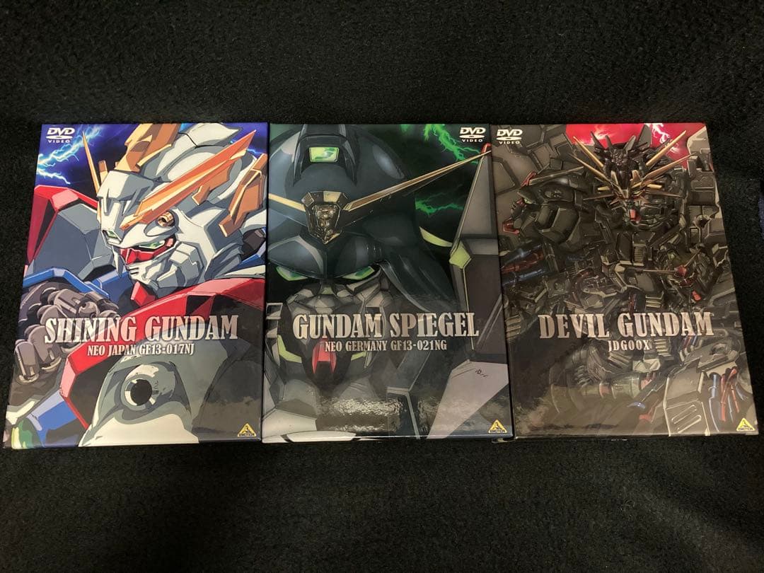 機動武闘伝 Gガンダム DVD BOX 壱 弐 参 全巻セット