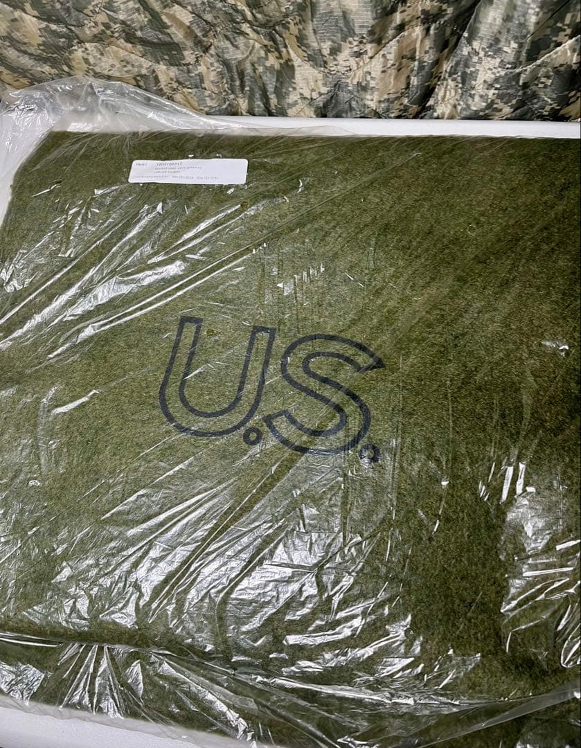 米軍放出未使用品 ROTHCO デッドストックブランケット US 米国製 ①