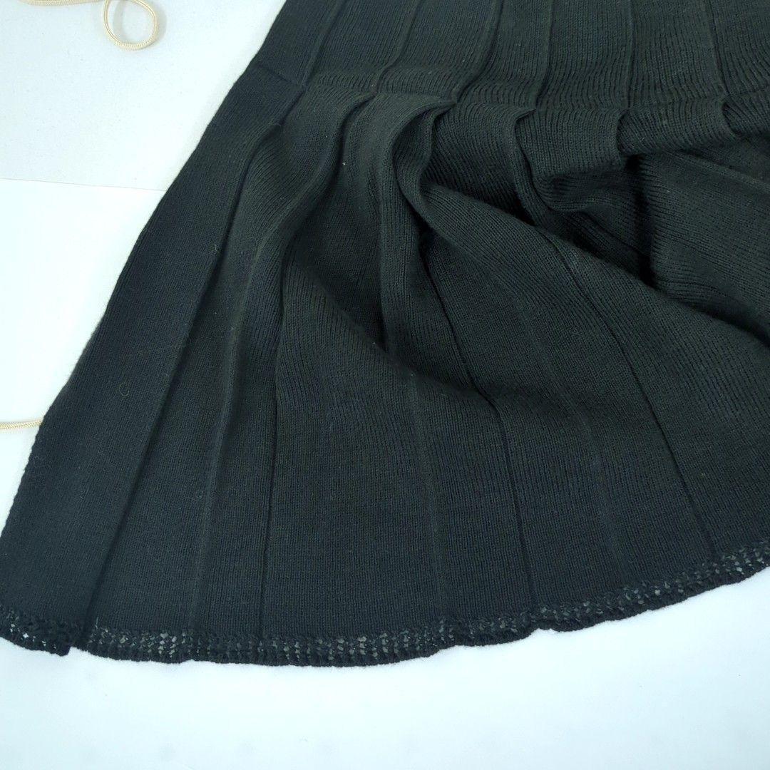 シャネル ケープ ブラック 95% コットン 5%シルク フランス製