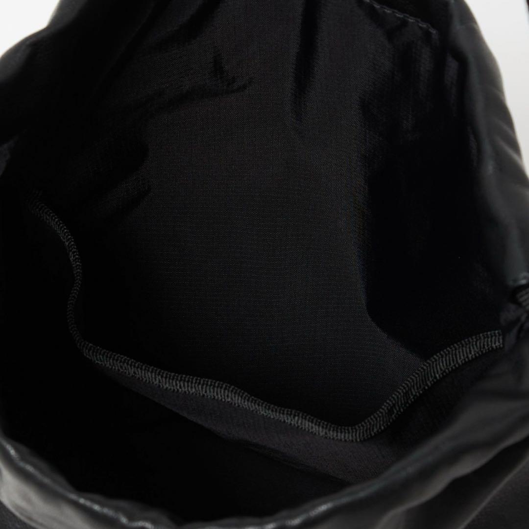 ＜BAICYCLON＞レザーライク ドロー ストリング 巾着 バッグ