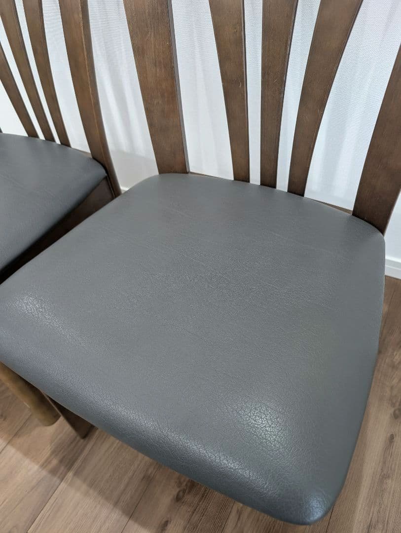 【karimoku】カリモク ダイニングチェア 2脚セット 木製モダン 北欧