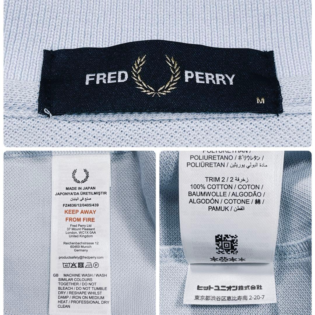 FRED PERRY / フレッドペリー 別注 フル ボタン ピケ ポロシャツ