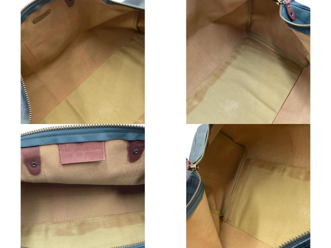 Polo Ralph Lauren ブラックウォッチ 2way ボストンバッグ