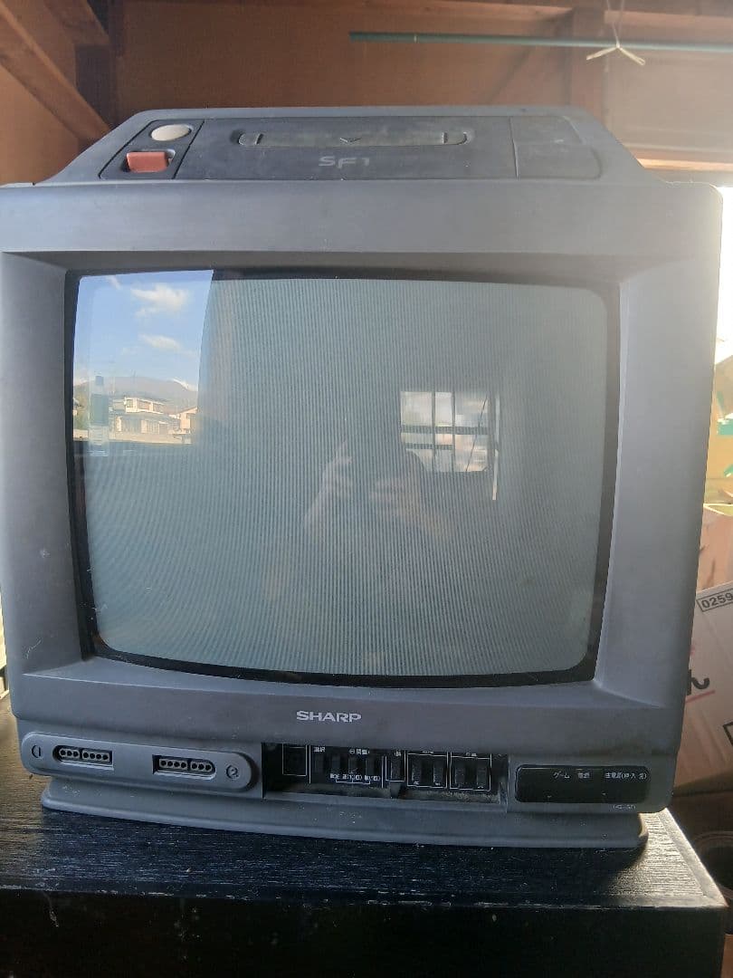 SHARP SF1 テレビ ビデオ 14型内臓テレビゲーム機能