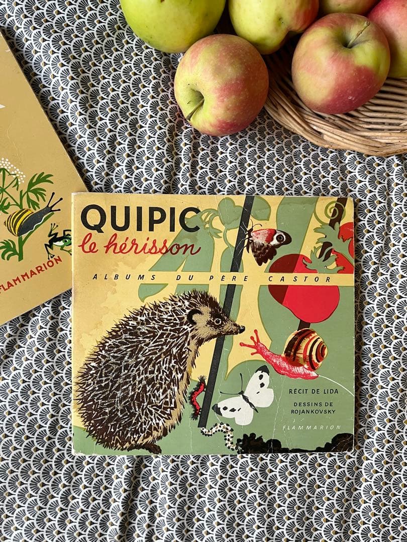 ◆希少フランス名作1900年代カストール絵本、動物自然昆虫鳥かわいいイラスト