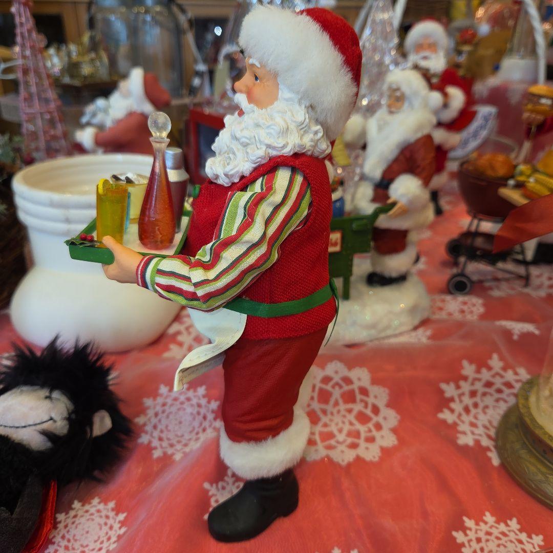 サンタクロース フィギュア 飲み物付き