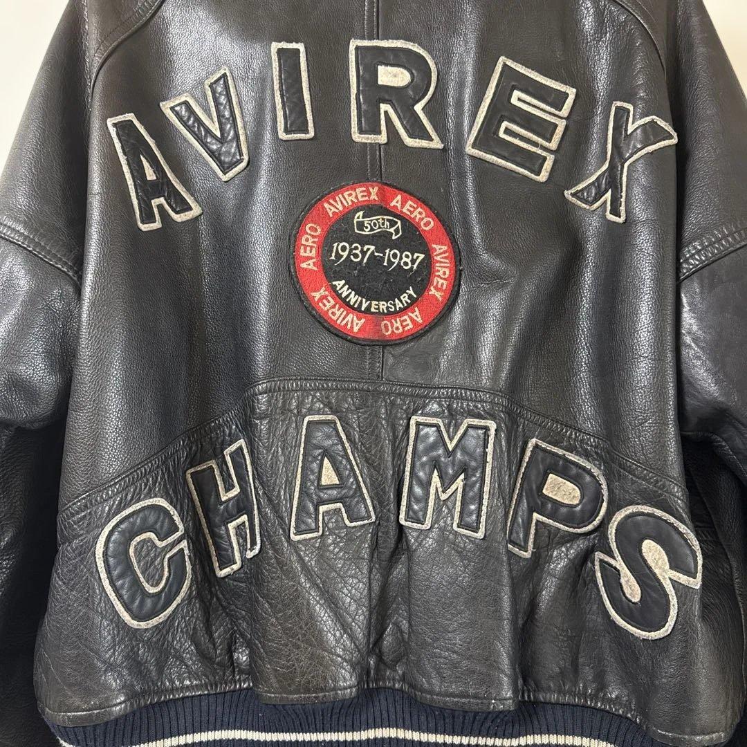 A*e様 アヴィレックス レザーバーシティジャケット 50周年記念モデル AVI
