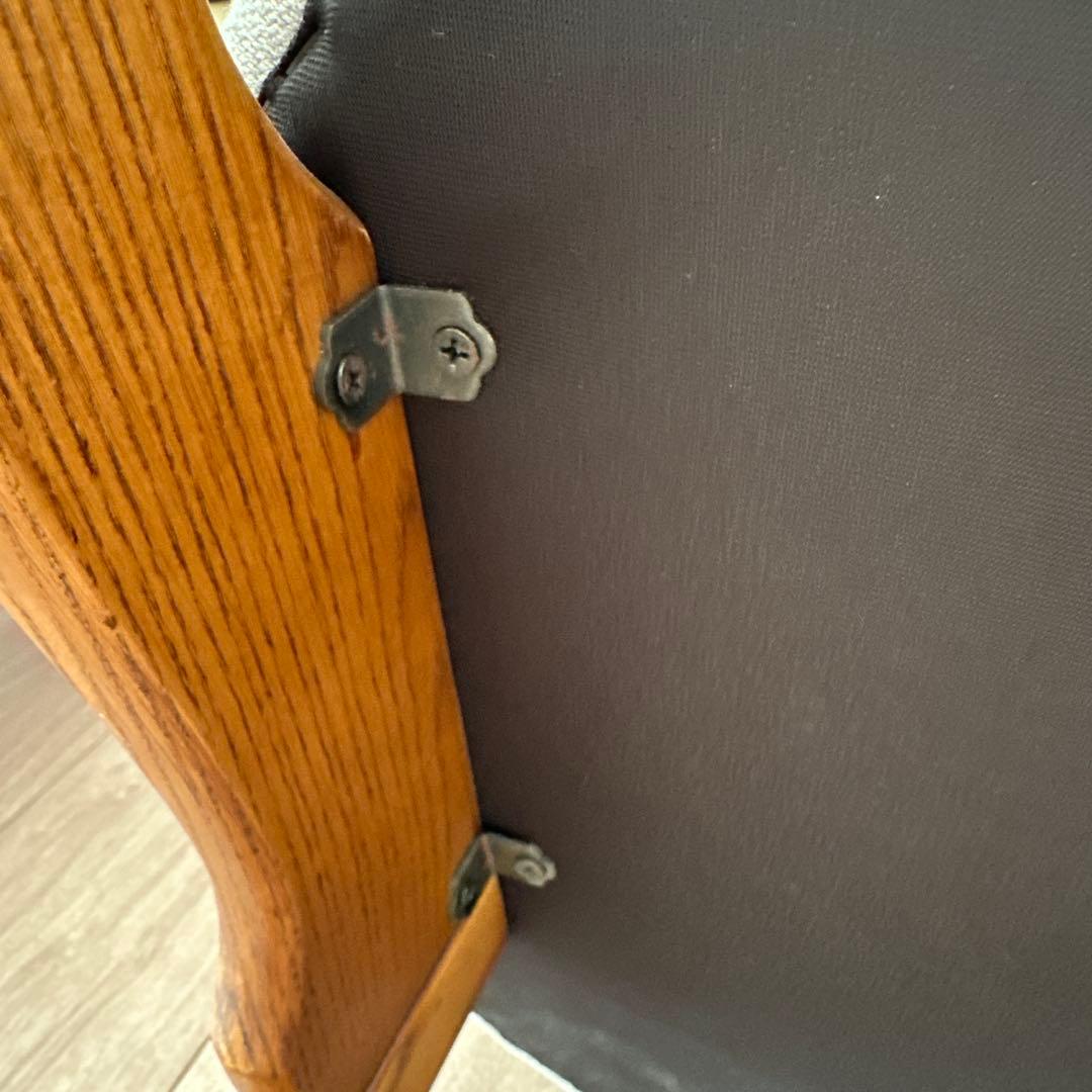 Noce チェアRY54ウォールナット/グレー　引き取り割引5000円