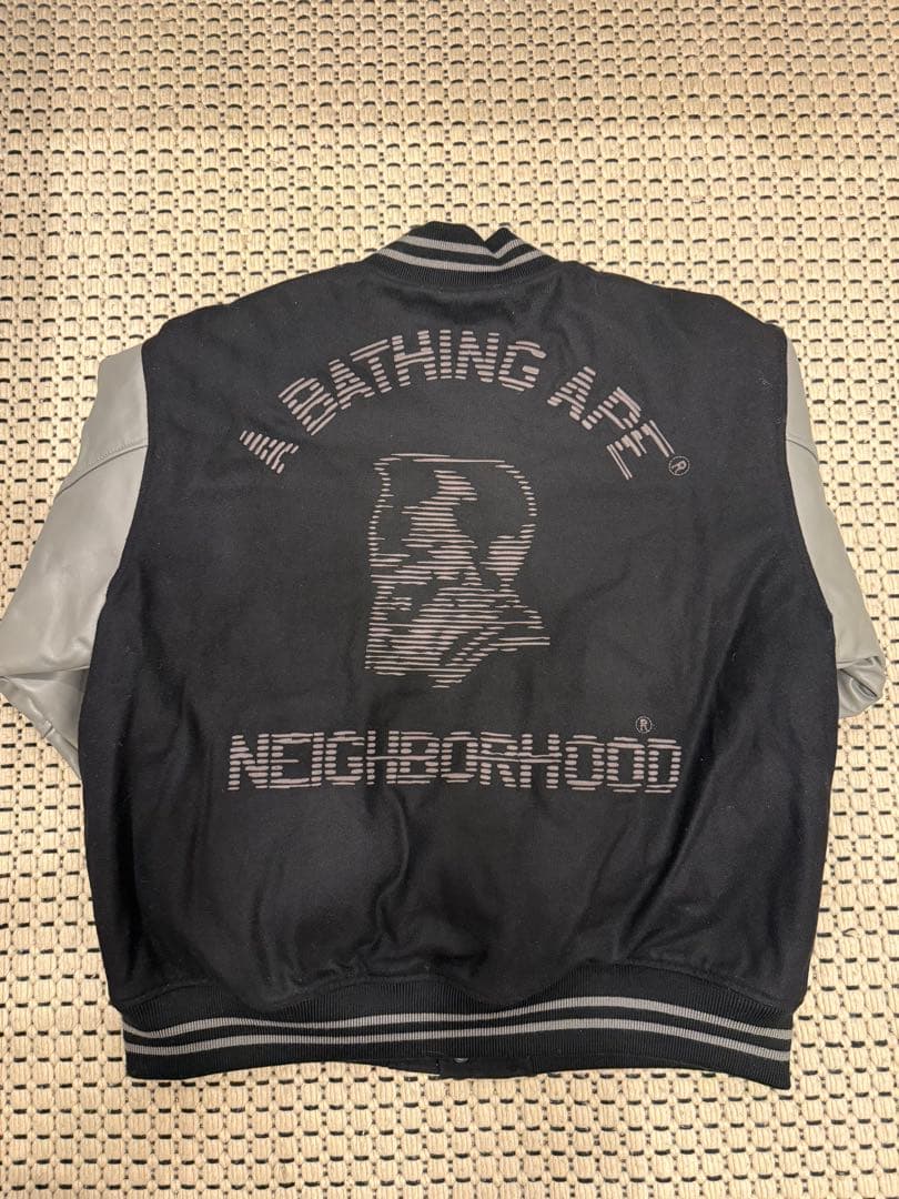 未使用　NEIGHBORHOOD x A BATHING APE jacket