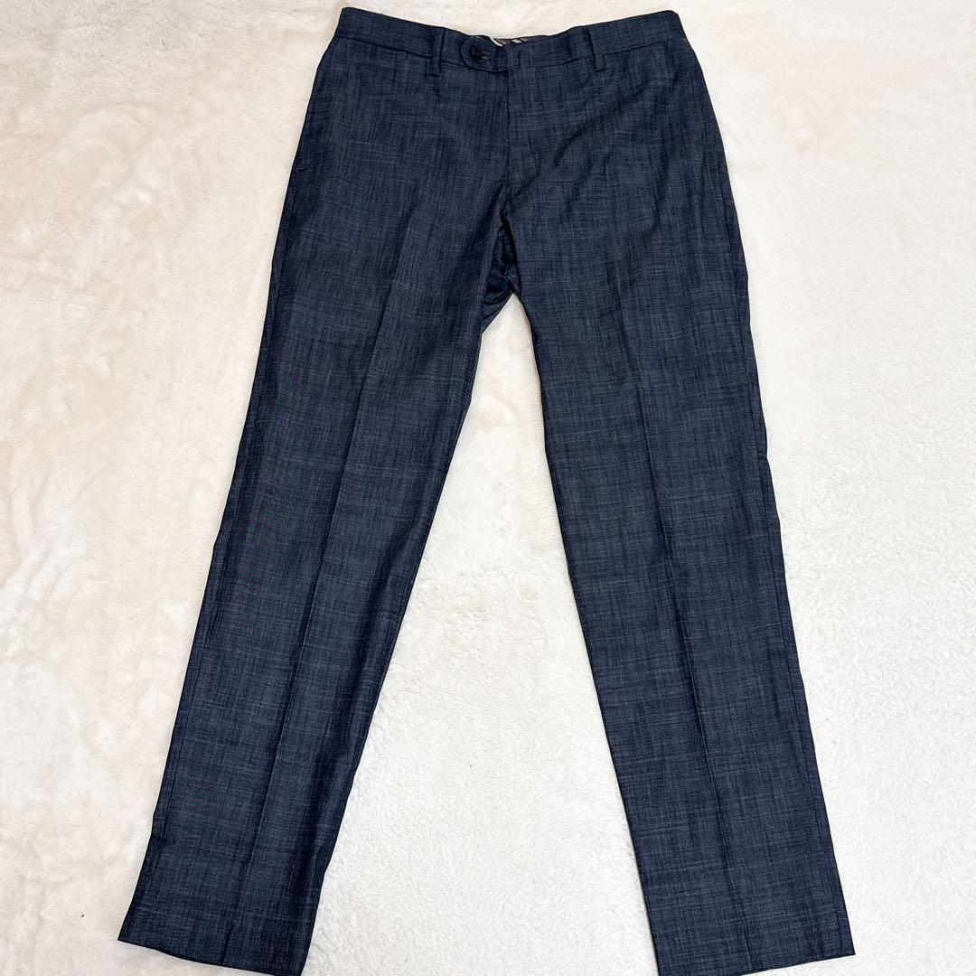 美品✨アルチザン スリーピース スーツ セットアップ L相当 グレー ボルドー