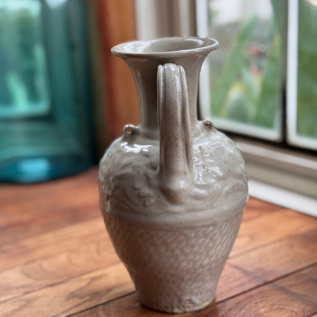 南宗 中国 取手 水注 陶器 骨董 古美術