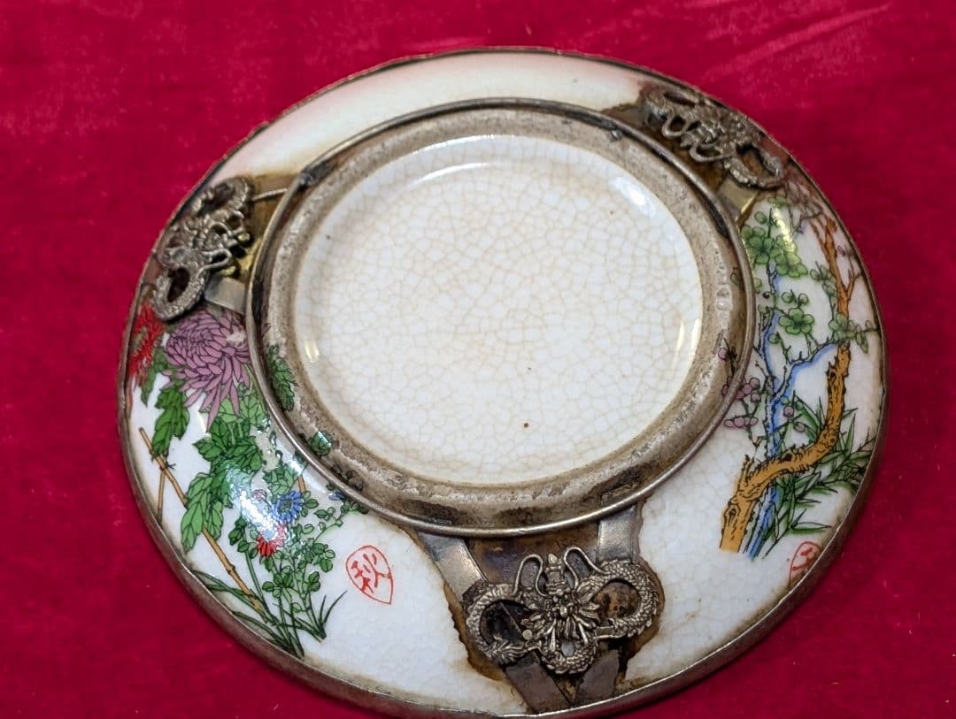 古美術　唐物　小物入れ 春画