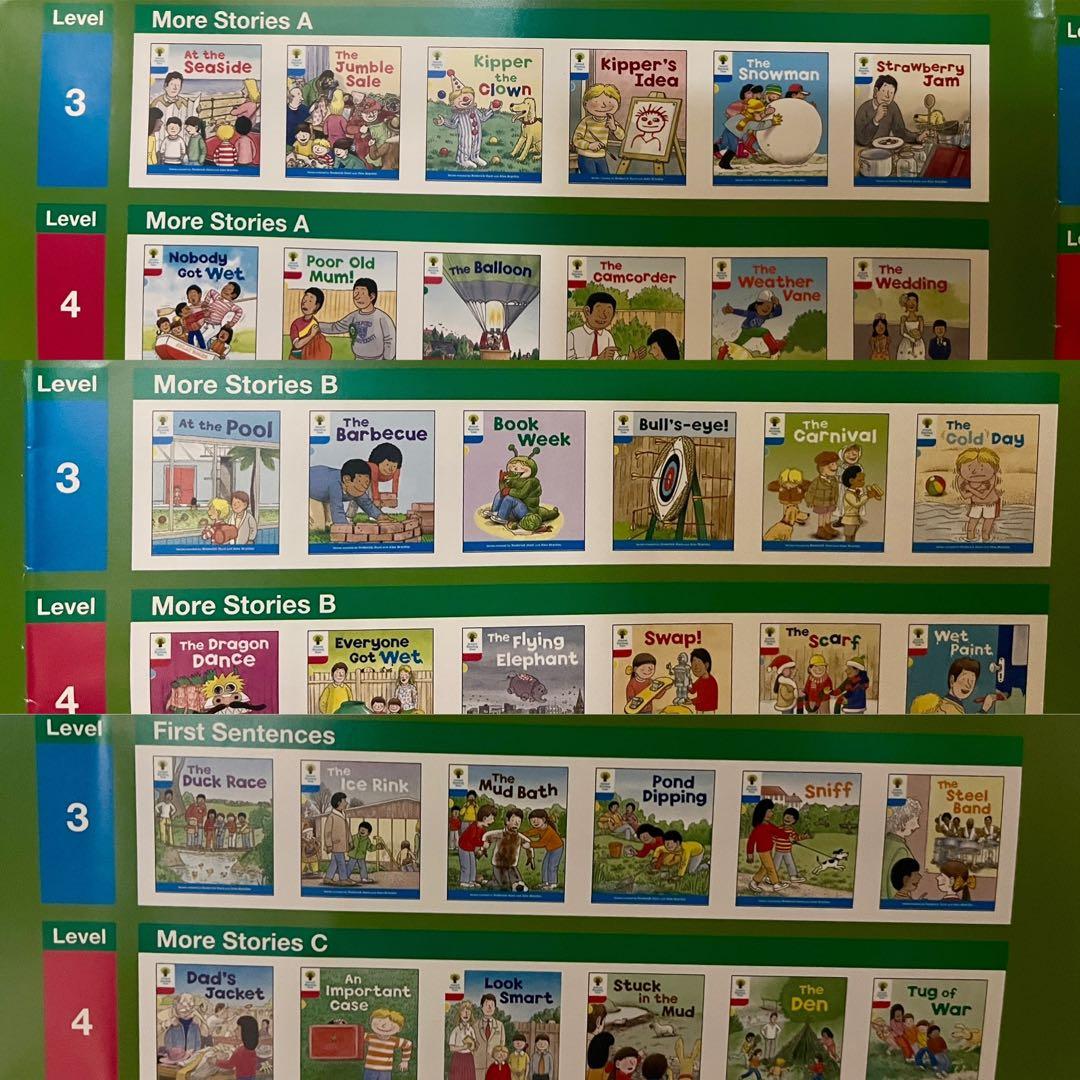 Oxford Reading Tree Stage3 〜4 48冊セット英語絵本