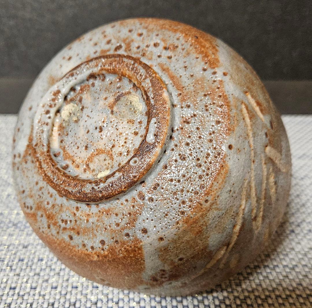 【真作保証❗】人間国宝　近藤悠三 作　志野茶碗　於美濃　悠作　書付け共箱　茶道具