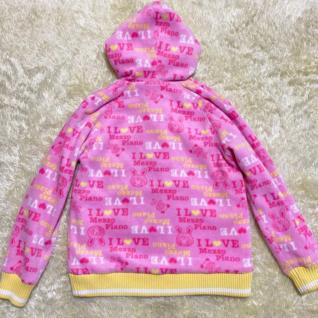 公*o様 メゾピアノ リバーシブル ブルゾン ベリエちゃん フリース 平成レトロ