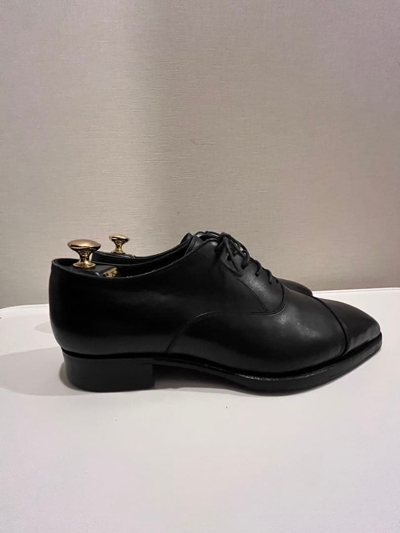 三陽山長　友之介　サイズ7 純正シューキーパー付き　ブラウン