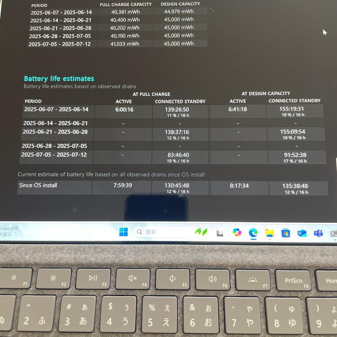 surface pro 5 メモリ:16GB SSD:512GB