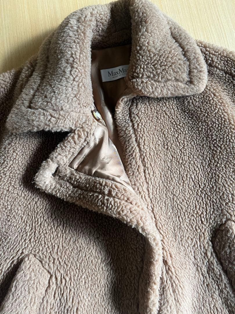 Max Mara マックスマーラ TEBE テディケープ キャメル