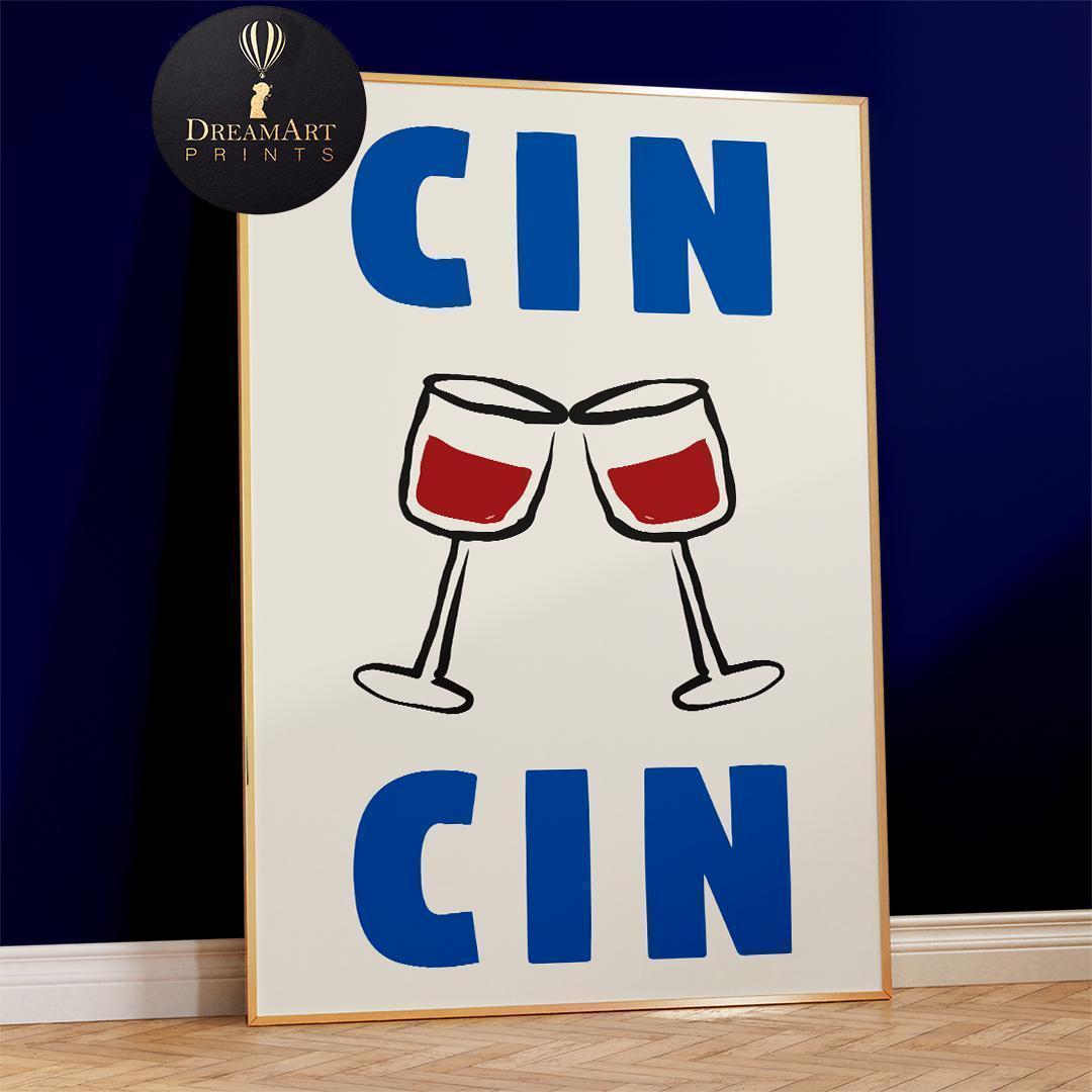 **専用**A2 インテリアポスター ワイングラス F078 白フレーム