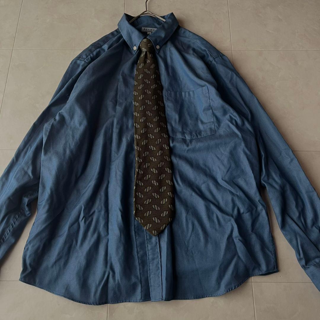 vintage ARMANI ダブルスーツ 豪華5点セット　シャツピンズ