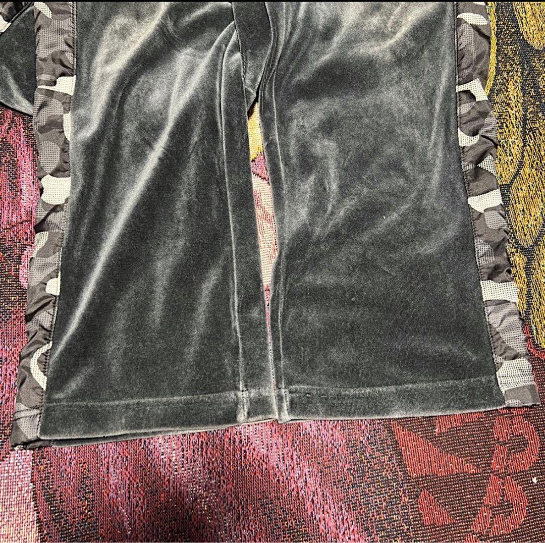 【希少】プーマベロアトラックスーツジャケットパンツ上下セットアップ迷彩カモフラ