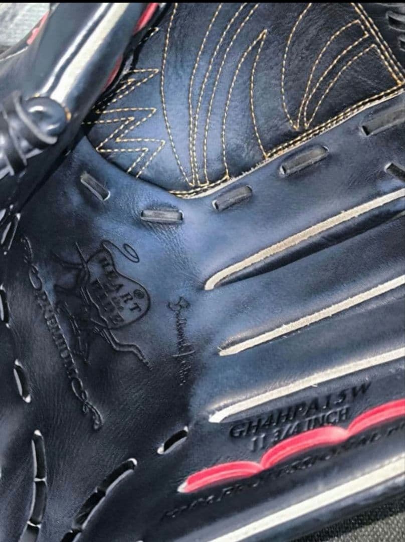 ローリングス　HOHプレミアム　硬式　投手用　vブラック　ジュテルレザー　グラブ