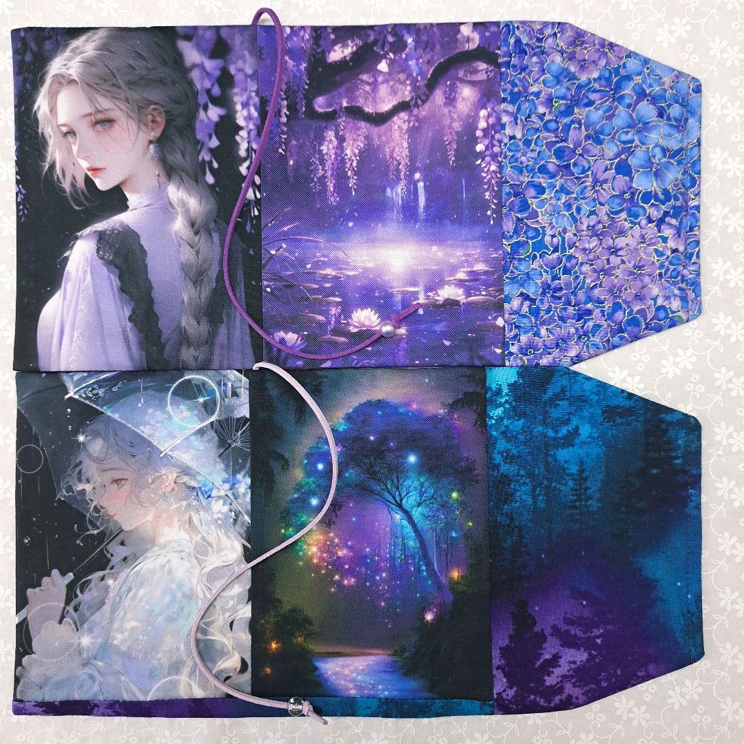 メモリー㉑ブックカバー、スマホポーチ