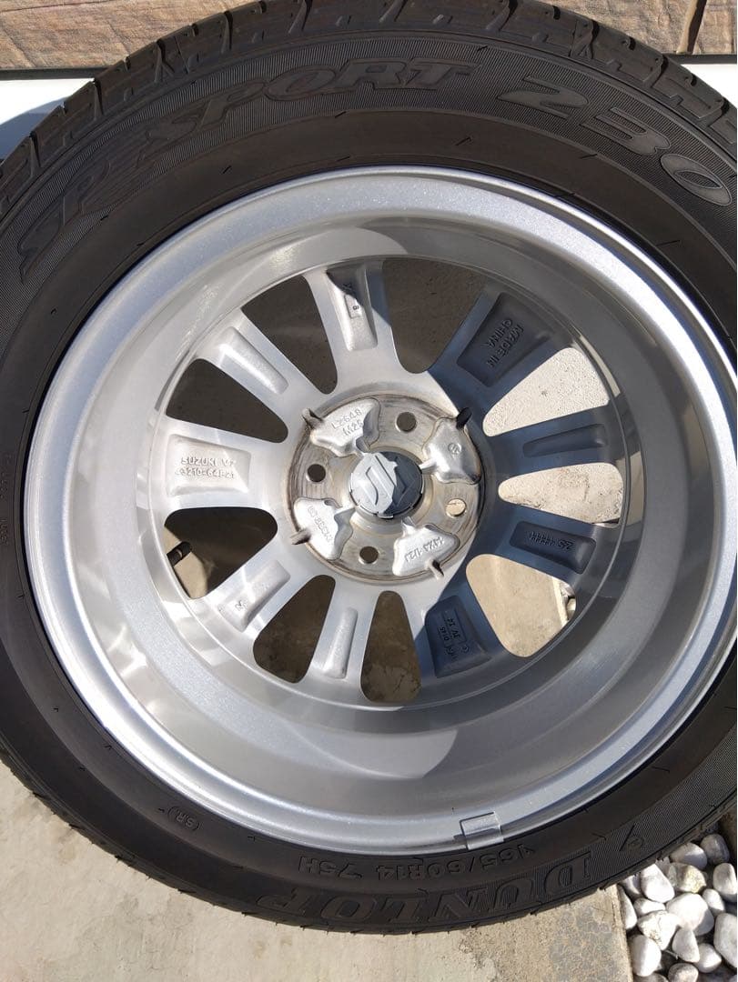 スズキ エブリイワゴン 純正タイヤホイールセット