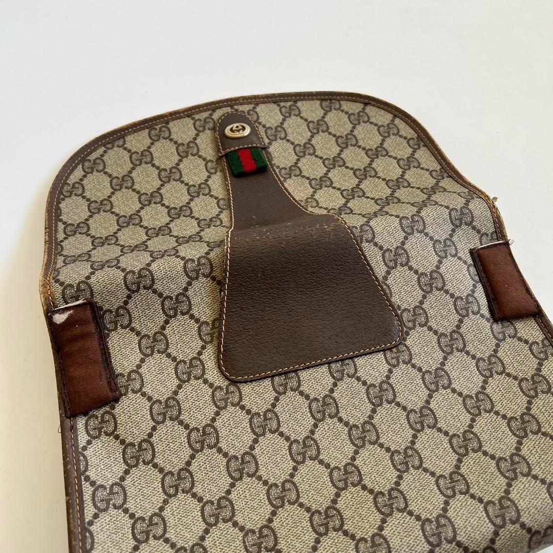 バッグ GUCCI SHERRY LINE GG PATTERN CLUTCH BAG