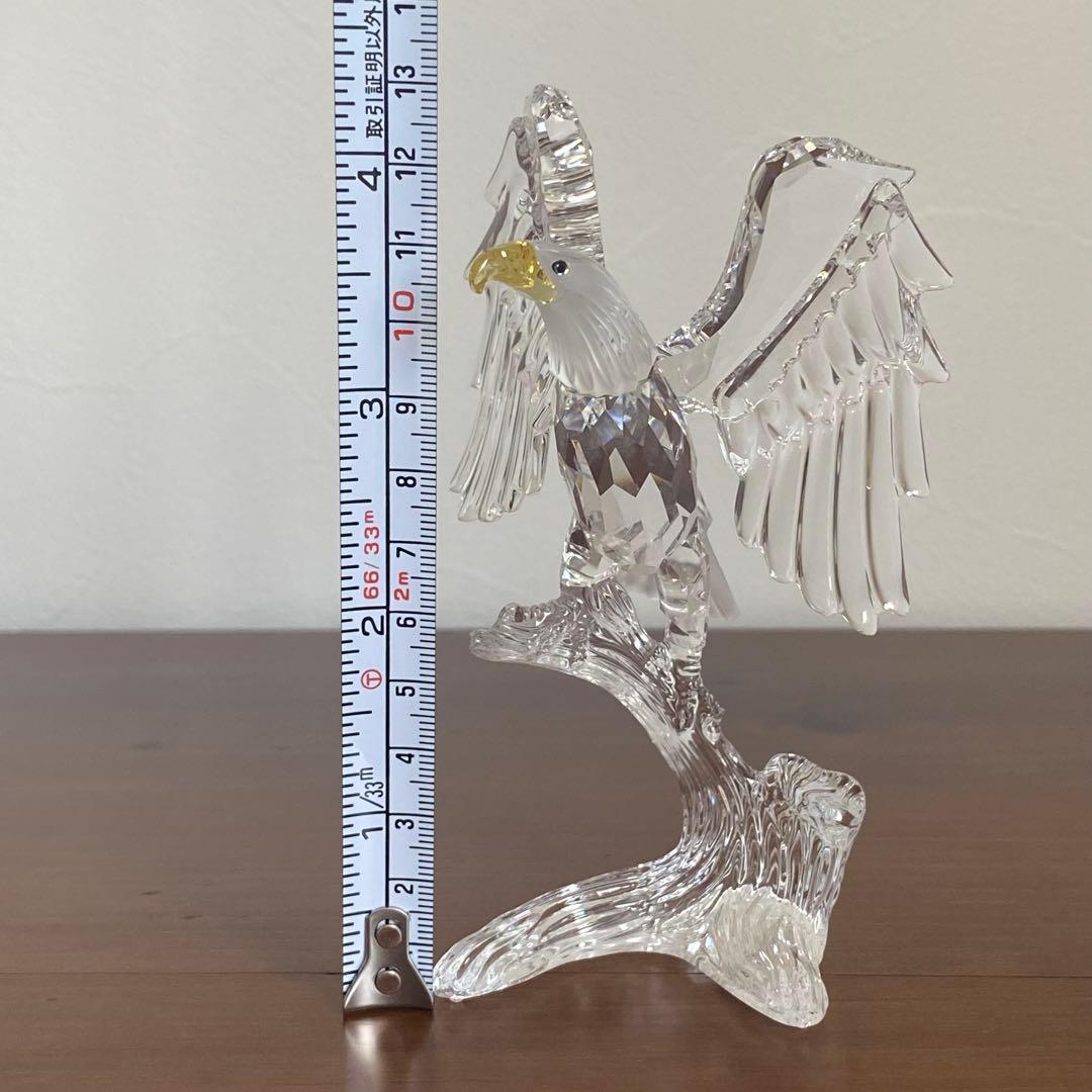 SWAROVSKI スワロフスキー クリスタル ハクトウワシ 置物