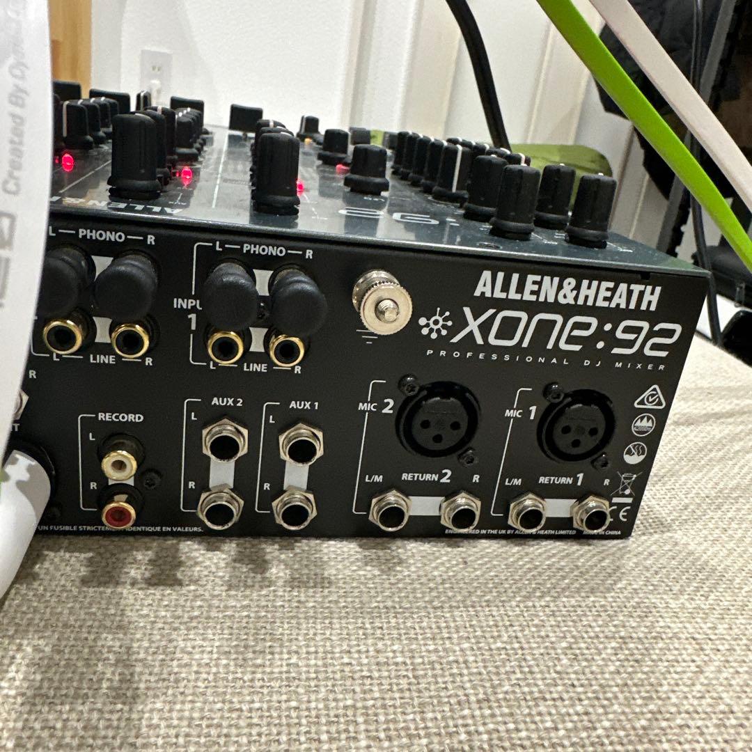 ALLEN&HEATH :92 DJミキサー　アレヒ92 一台