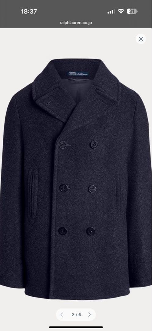ジ*ゾ様 Polo by Ralph Lauren ピーコート