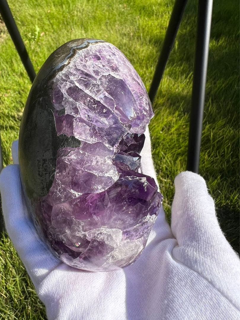A187 高品質アメジストドーム クラスター ウルグアイ産 パワーストーン