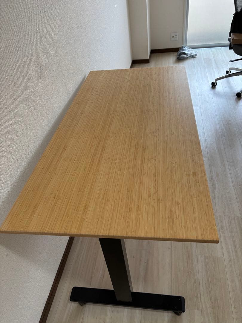 美品Flexispot 手動昇降スタンディングデスク。引き取り限定