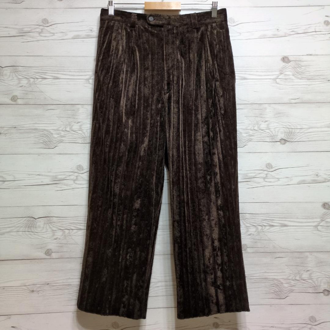 ✨美品✨セットアップ　コーデュロイ調　ニット　奇抜デザイン　カジュアル　おしゃれ