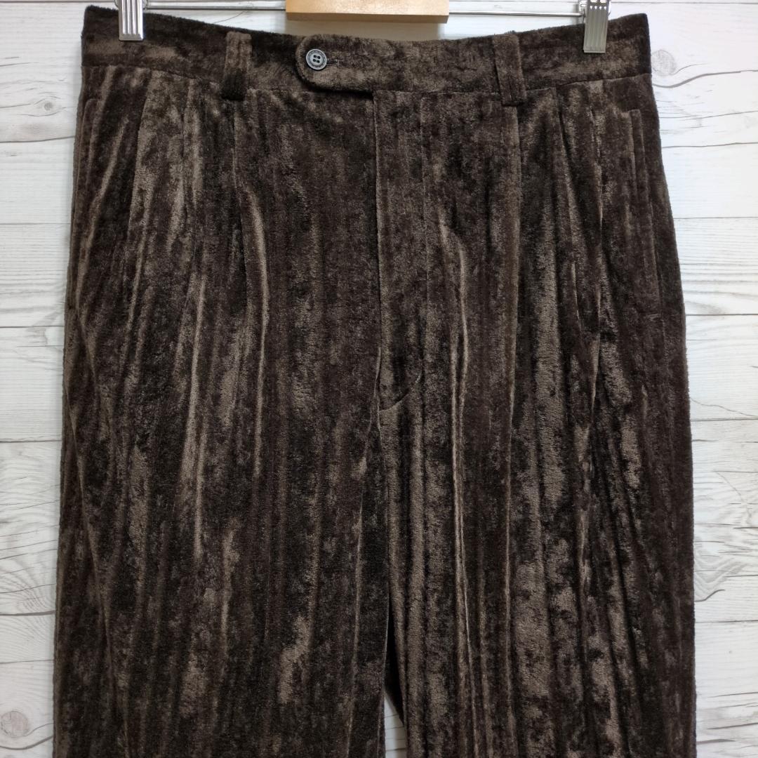 ✨美品✨セットアップ　コーデュロイ調　ニット　奇抜デザイン　カジュアル　おしゃれ