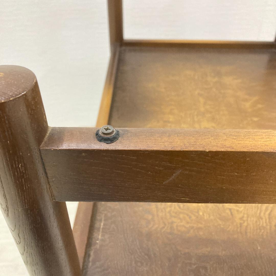 【飛騨産業】オールドキツツキ　ヴィンテージ　キッチンワゴン　トレー