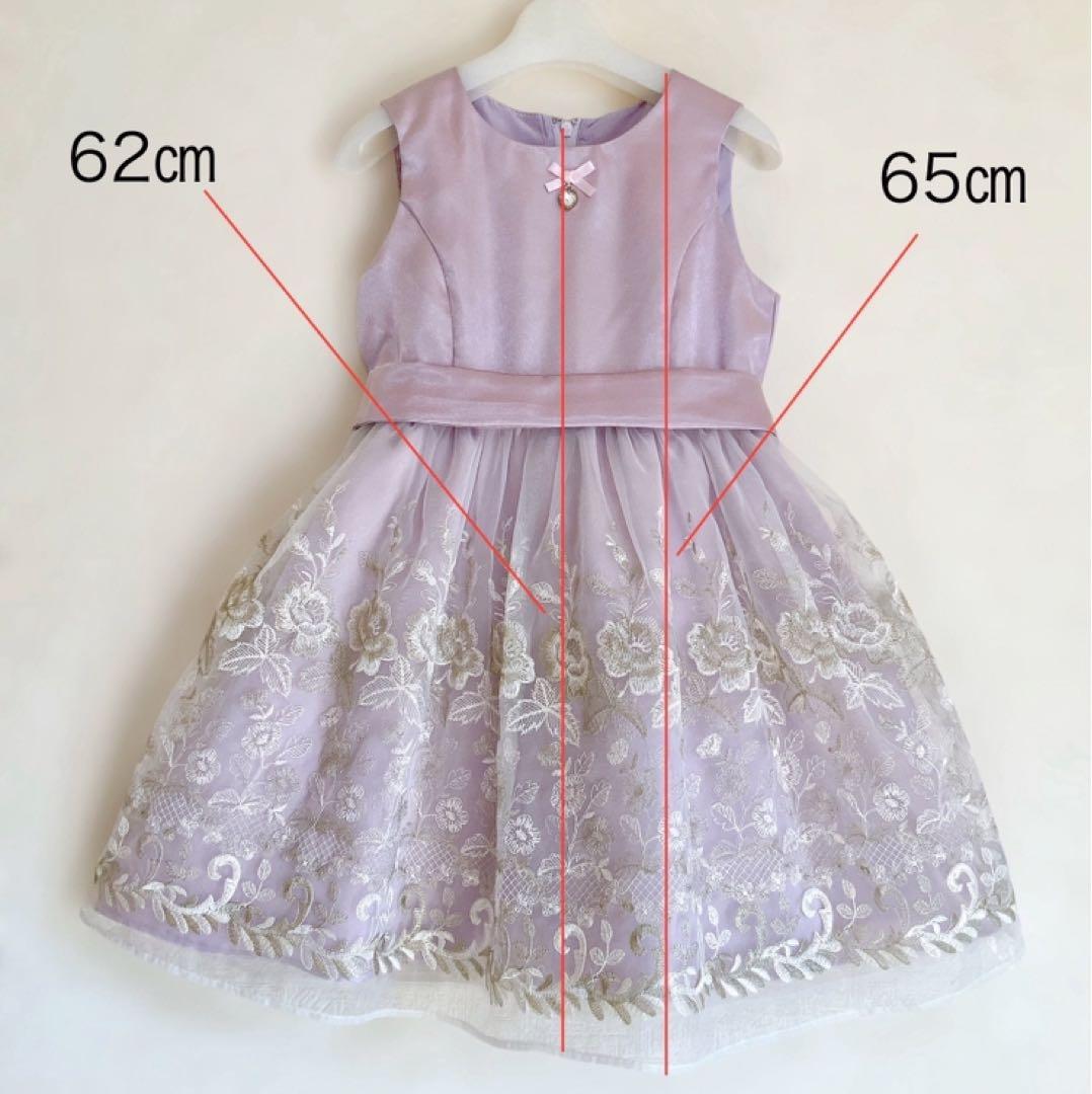 120size anyFAM ラベンダー 入学 卒園 女の子 フォーマル