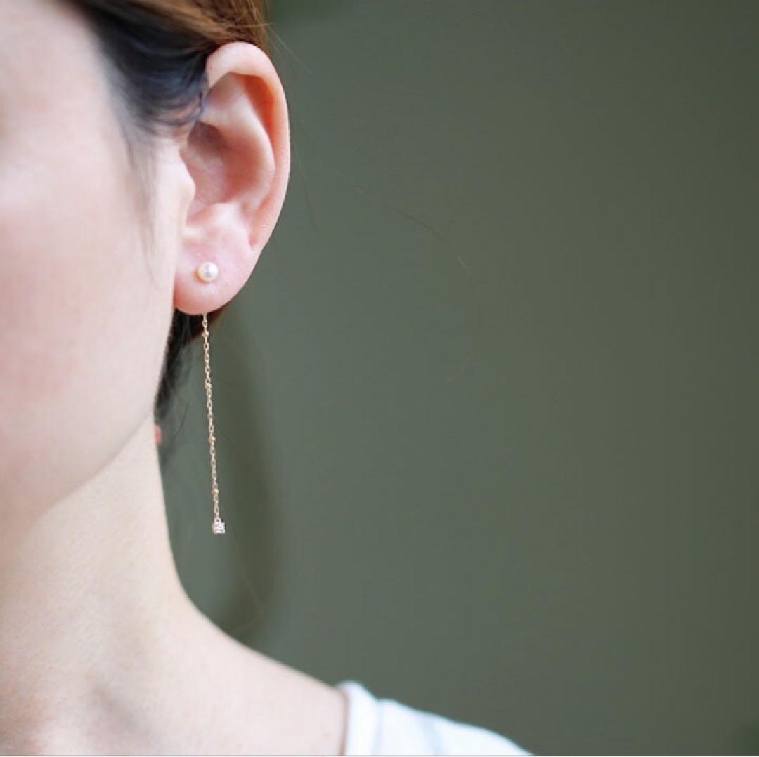 アクセサリー AVARON Diamond Chain Pierce Parts