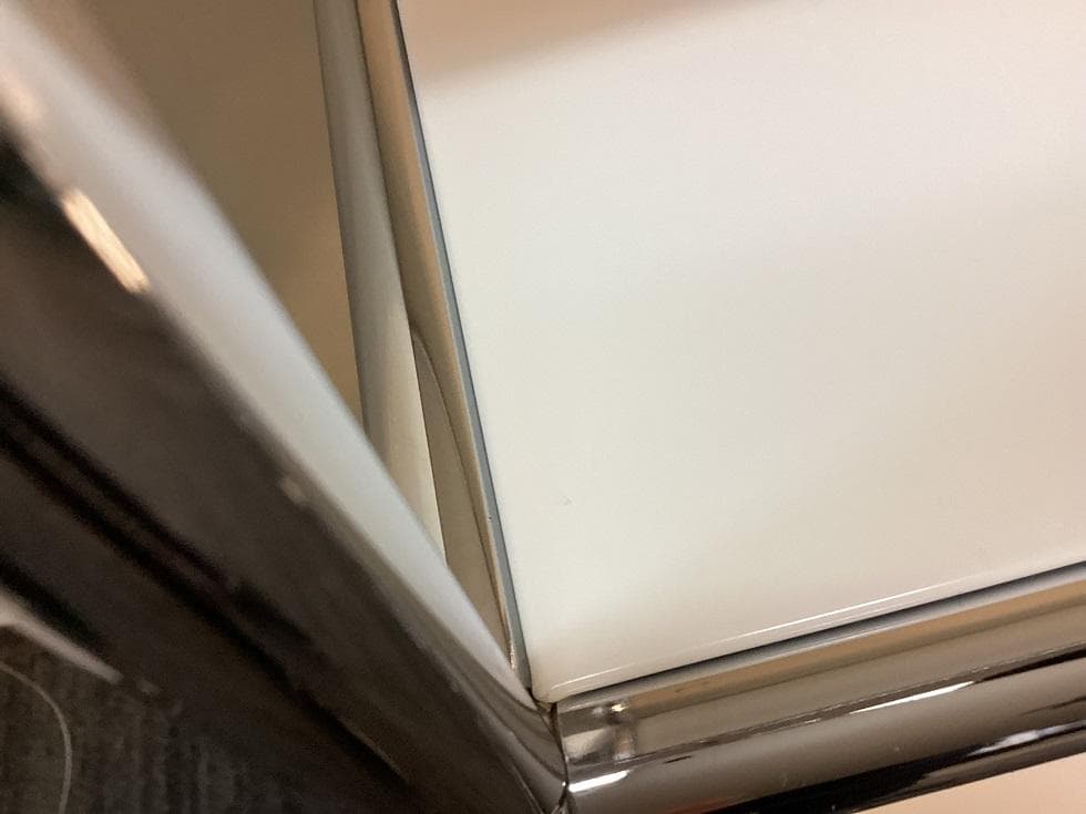 USMハラー ３段 オープンキャビネット シェルフ ピュアホワイト　引き出し付